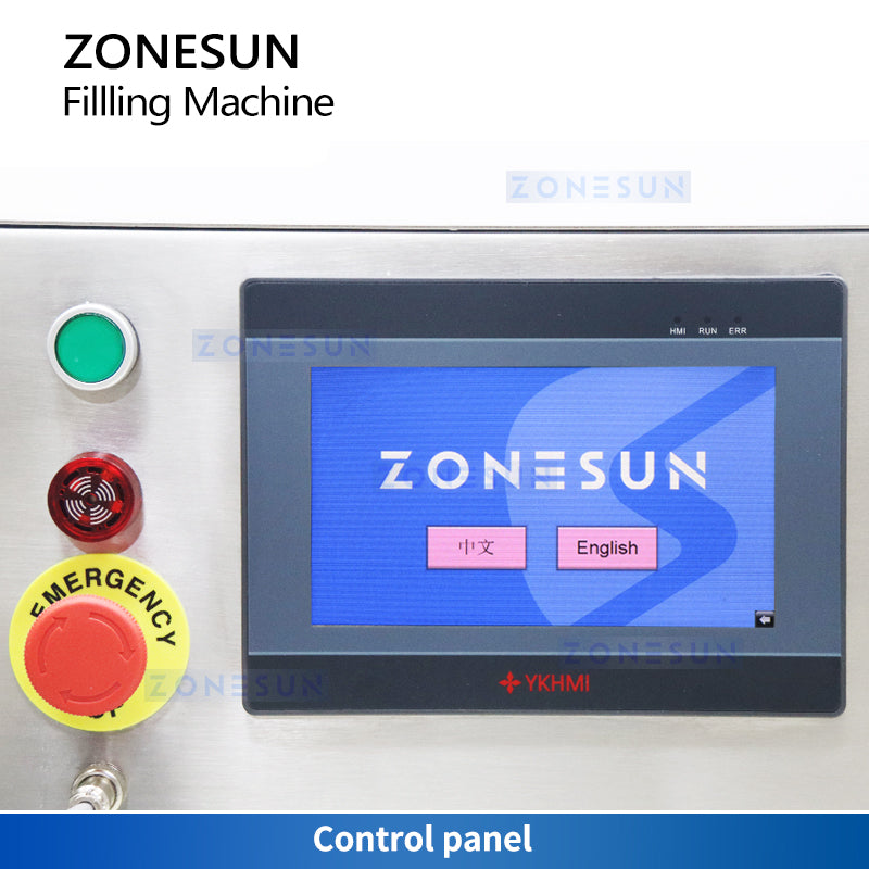 ZONESUN ZS-YTMP45L2 Double Head Bucket Liquid Filling Machine