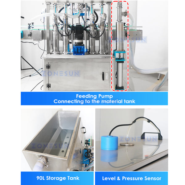 Paste Lotion Bottle Filling Machine