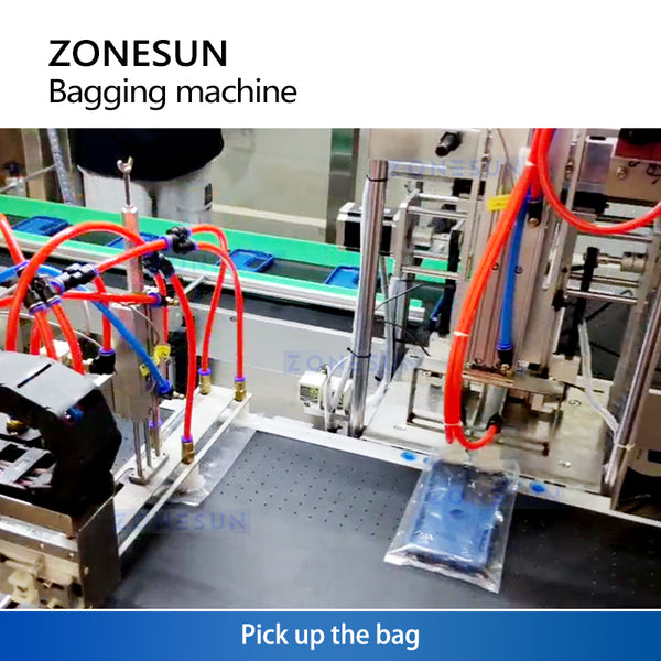 ZONESUN ZS-ZD200 Automatic Bagging Machine PE Bag Packing System