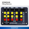 ZONESUN ZS-DPYT200L 5-500ml Automatic 2 Heads Liquid Filling Machine With Longer Conveyor