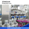 ZONESUN ZS-XFCL12 High Speed Glass Bottle Juice Water Filling and Capping Production Line