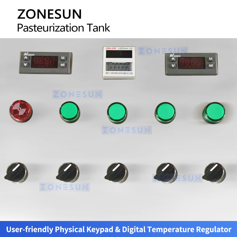 ZONESUN ZS-PRT100L Pasteurization Tank Heater Cooler Equipment