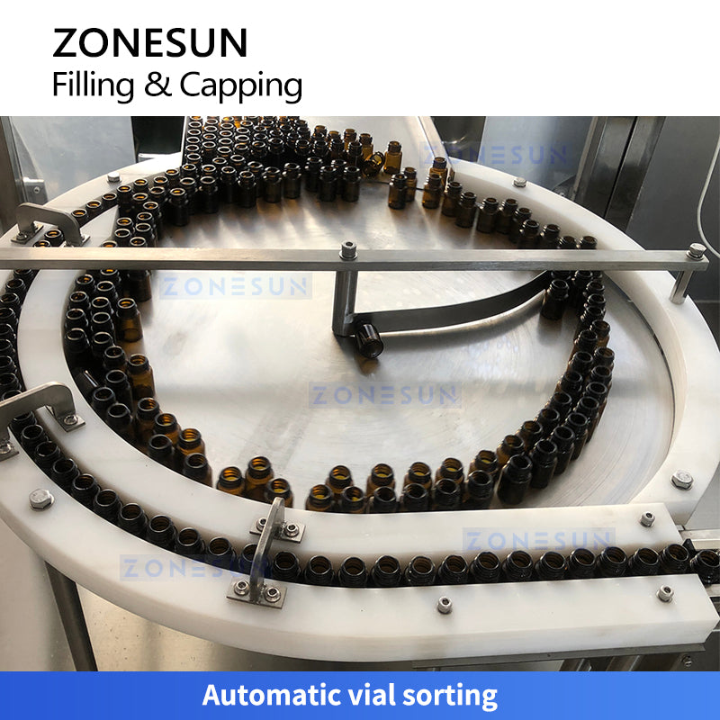 ZONESUN ZS-FJFC2 Automatic Powder Vial Filling and Stoppering Machine