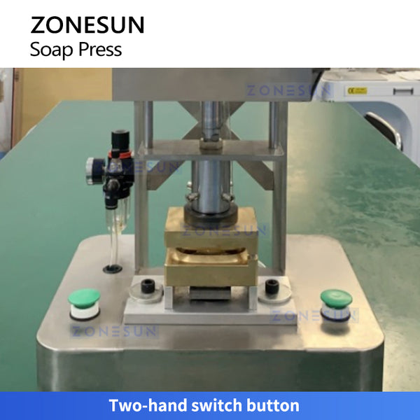 ZONESUN ZS-MYZ1 Manual Pneumatic Soap Pressing Machine