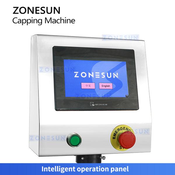 ZONESUN ZS-DTYG11U Perfume Crimper Lids/Cap Capping Machine