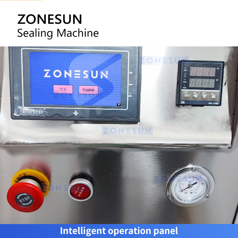 ZONESUN ZS-RGS1 Pneumatic Tube Aluminum Foil Sealing Machine