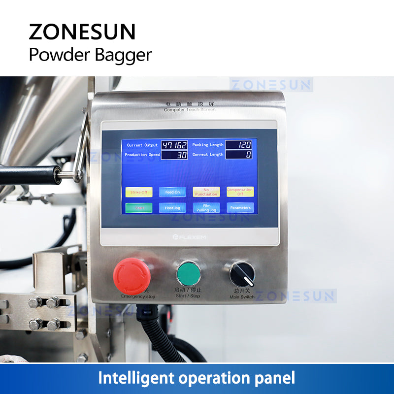 ZONESUN ZS-FM61 Automatic Powder Bag Filling Sealing Machine