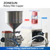 ZONESUN ZS-AFC30 Paste & Liquid Dual-System FIling Capping Machine