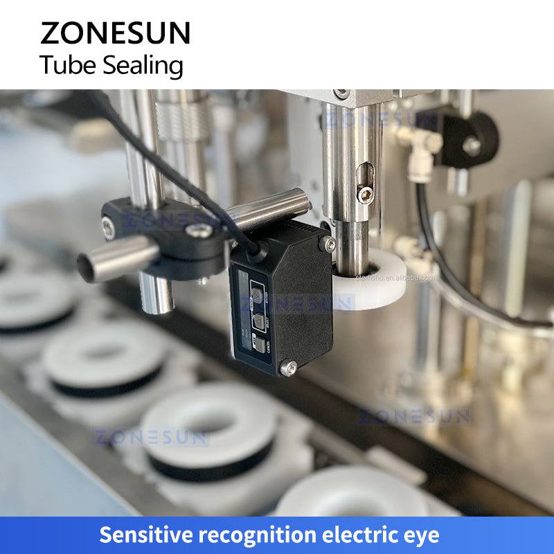 ZONESUN ZS-TFS6 Linear Ultrasonic Tube Paste Filling and Sealing Machine