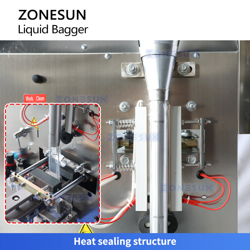 ZONESUN ZS-FS200D Liquid Sachet Filling Sealing Machine