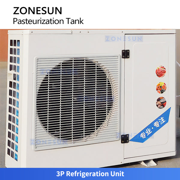 ZONESUN ZS-PRT100L Pasteurization Tank Heater Cooler Equipment