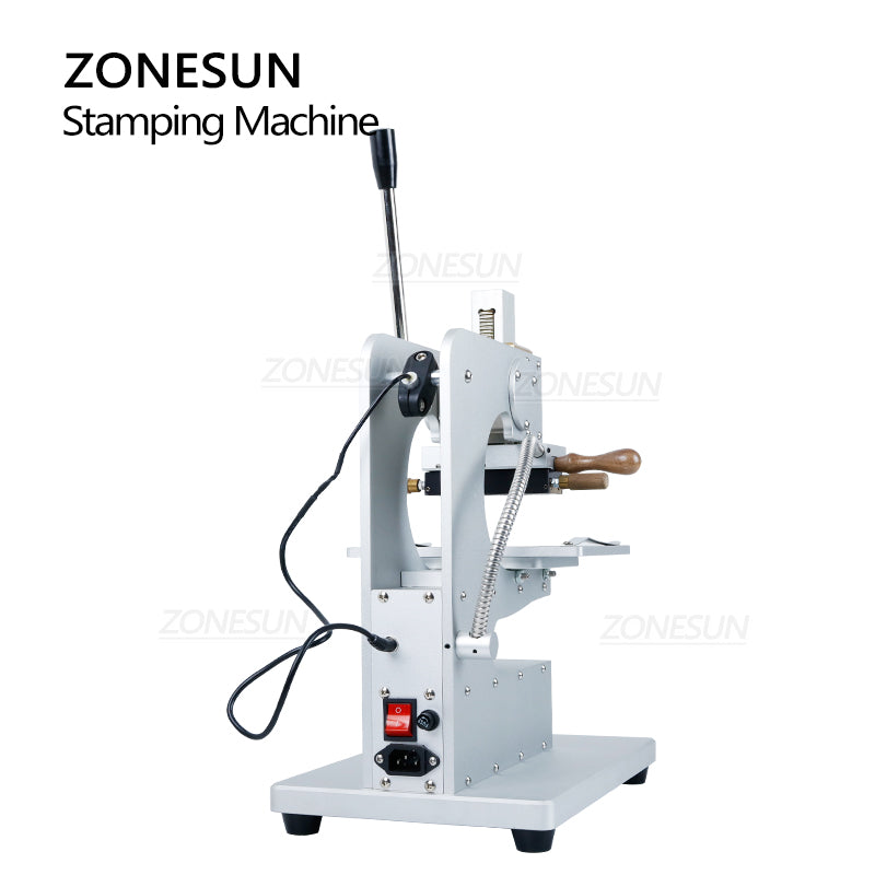 ZONESUN WT-90XTS Manual Hot Foil Stamping Machine With Infrared Locator