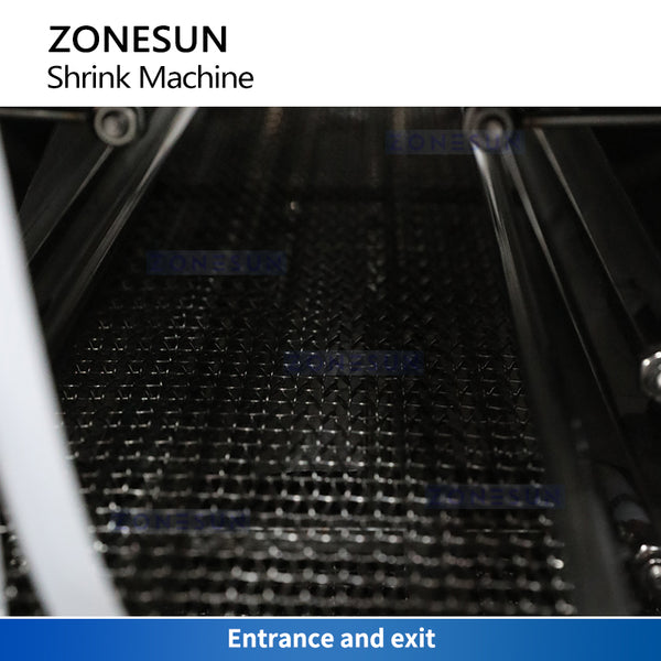 ZONESUN ZS-ZQ15 Automatic Steam Shrinking Sleeve Wrapping Machine