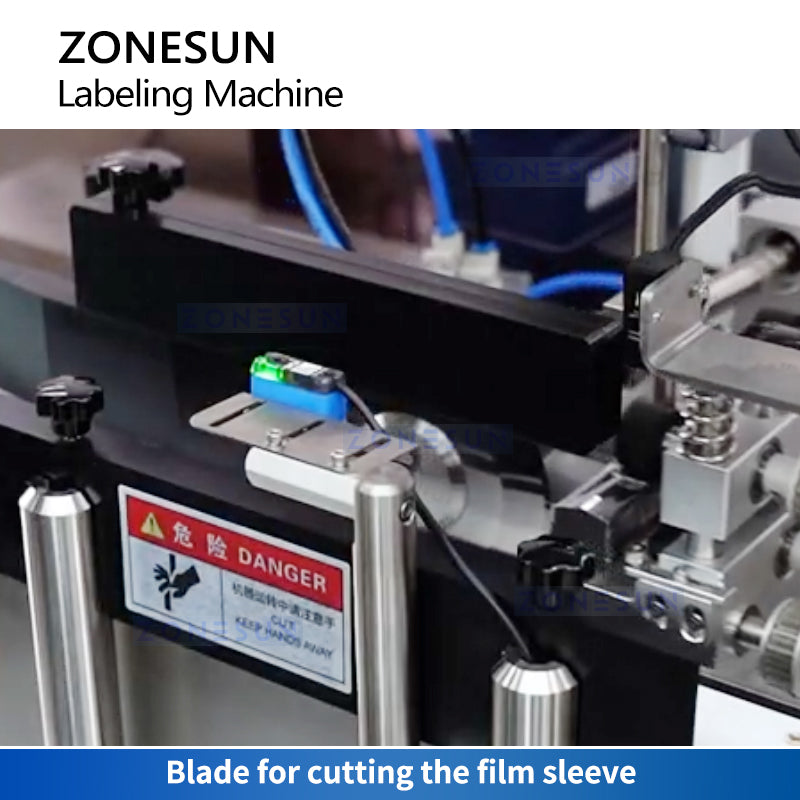 ZONESUN ZS-HSL1  Lipstick Tubes Horizontal Shrink Sleeve Labeling Machine