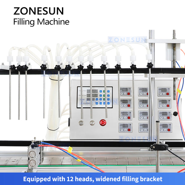 ZONESUN ZS-VTDP12P Diaphragm Pump Liquid Filling Machine