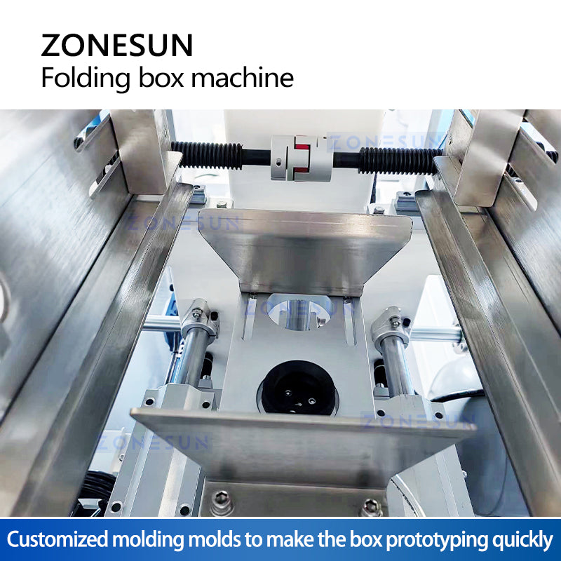 ZONESUN ZS-ZH25D Automatic Box Tray Forming and Stapling Machine