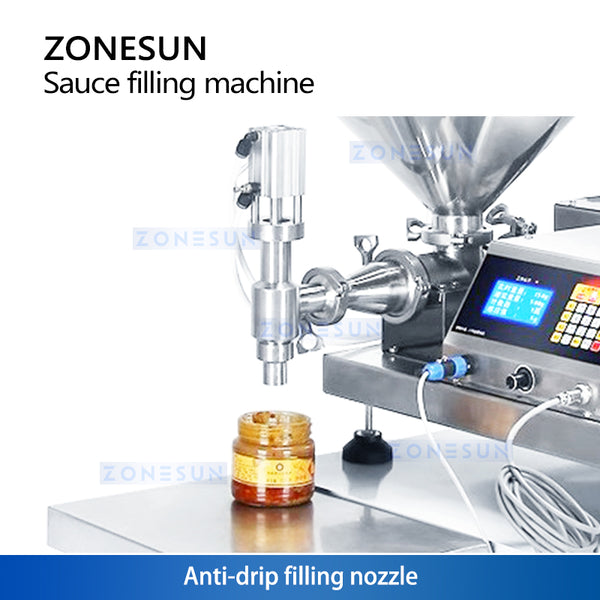 Ketchup Sauce Weighing and Filling Machine