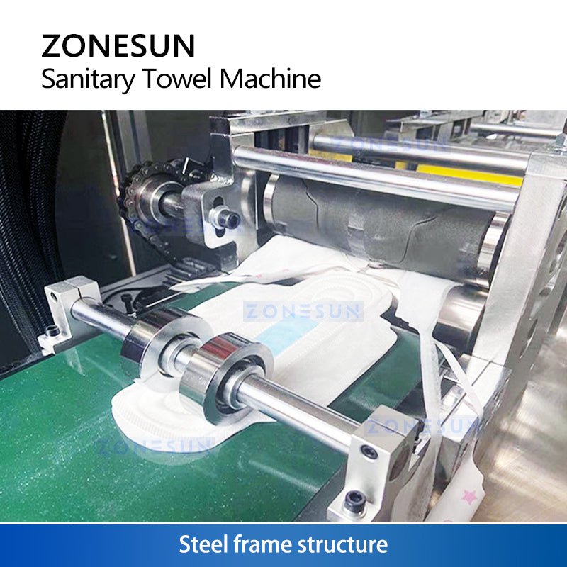 ZONESUN ZS-DBM1 Automatic Sanitary Pad Production Machine