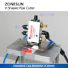 ZONESUN ZS-JG300V V-Shaped Cut Pipe Dip Tube V Cutter