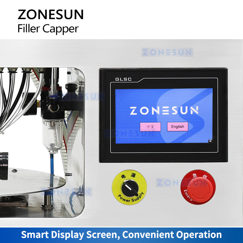 ZONESUN ZS-SVFC1 Rotary Spout Pouch Filler Servo Motor Filling Sealing Machine