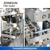 ZONESUN ZS-S100RP Automatic VFFS  Bagger Paste FillIng Sealing Machine