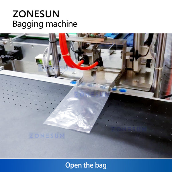 ZONESUN ZS-ZD200 Automatic Bagging Machine PE Bag Packing System