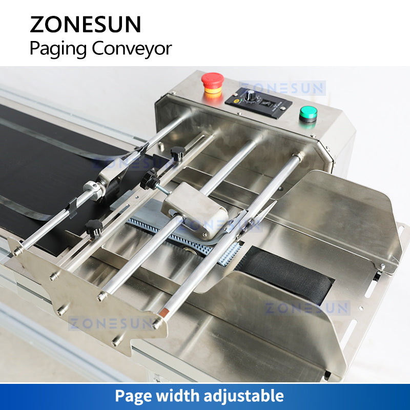 ZONESUN ZS-CS350 Automatic Paging Conveyor Machine With Coding Function