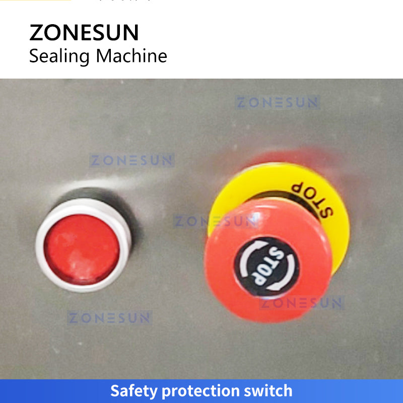 ZONESUN ZS-RGS1 Pneumatic Tube Aluminum Foil Sealing Machine