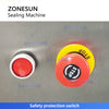 ZONESUN ZS-RGS1 Pneumatic Tube Aluminum Foil Sealing Machine