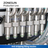 ZONESUN ZS-FALU5 Automatic Honey Syrup Bottle Production Line For Paste