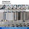 ZONESUN ZS-YTEX1 Automatic Explosion Proof 6 Nozzles Liquid Gravity Filling Machine