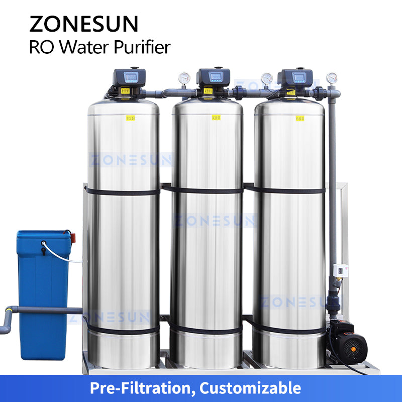 ZONESUN ZS-WP2000L Reverse Osmosis Water Purifier RO Water Purifier