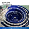 ZONESUN ZS-AFC5 2 Heads Automatic Small Scale Ampoule Bottle Filling and Sealing Machine