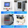 ZONESUN ZS-AFC17 Automatic 2 Nozzles Liquid Peristaltic Pump Filling Capping Machine