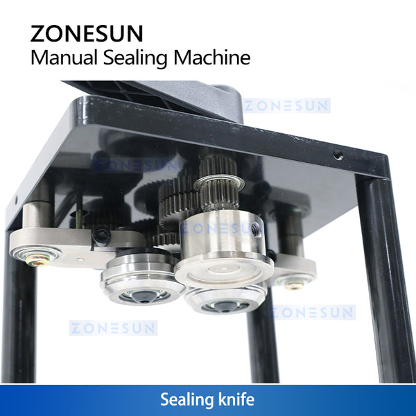 ZONESUN ZS-FJG100 Manual Can Seamer Bottle Sealing Machine