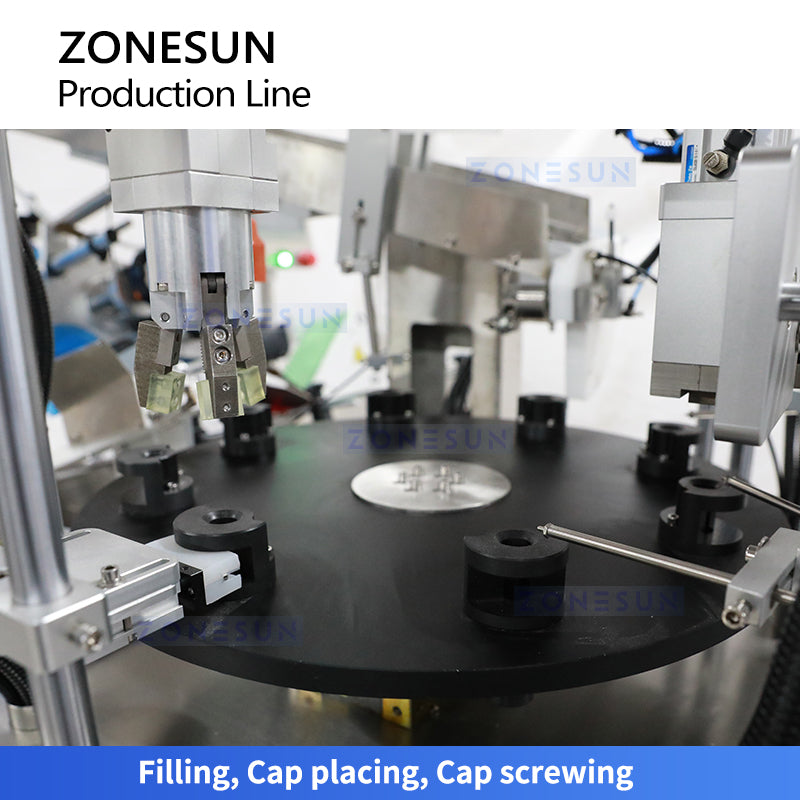 ZONESUN ZS-FAL180V6 Automatic Glass Test Tube Filling Monoblock Equipment
