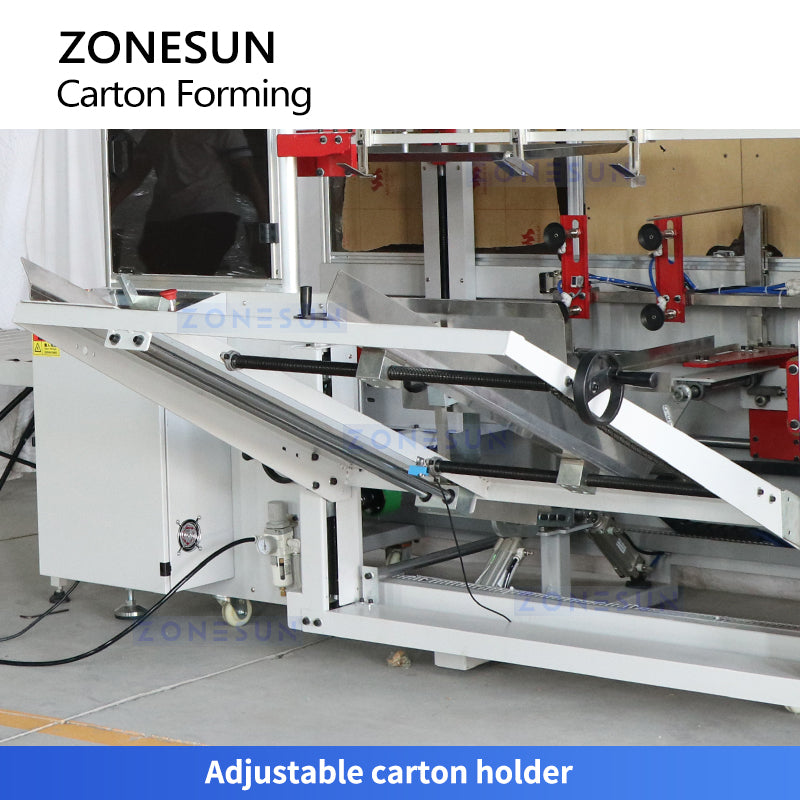 ZONEUN ZS-CF50H Automatic Carton Erector Box Forming Machine