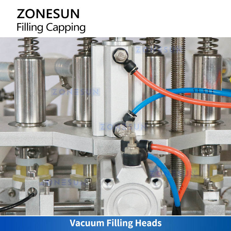 ZONESUN ZS-AFC880 Wine Bottling Filling Machine ROPP Sealer Monoblock