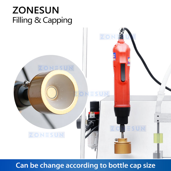 ZONESUN ZS-ASP4  Spout Pouch Liquid Filling Capping Machine