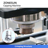 ZONESUN ZS-DTYG11U Perfume Crimper Lids/Cap Capping Machine