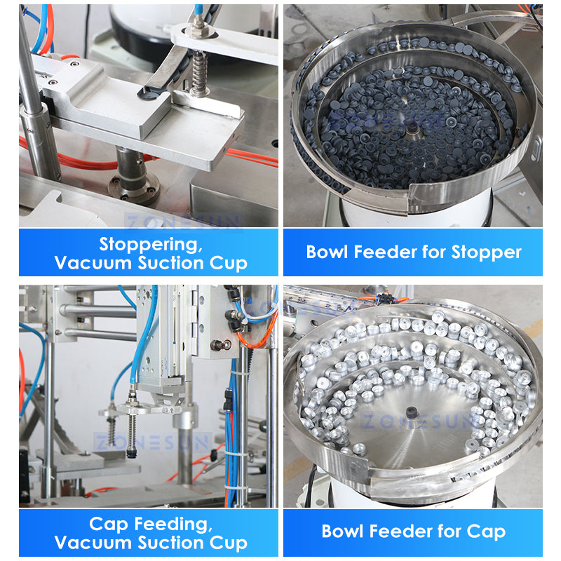 ZONESUN ZS-AFC41 Vial Filling & Capping Machine