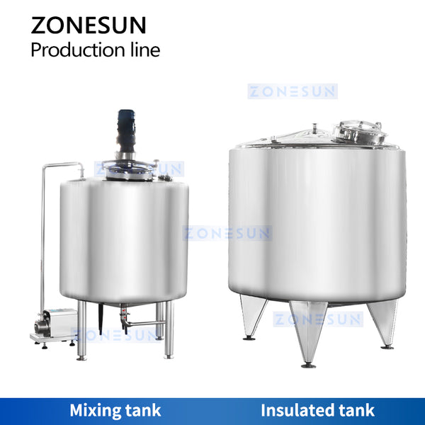 mixing tank insulated tank