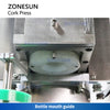 zonesun red wine corking machine