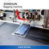 ZONESUN ZS-ZD200 Automatic Bagging Machine PE Bag Packing System