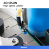 ZONESUN ZS-TB700 High Speed Wrap Around Labeling Machine Round Bottle Labeler