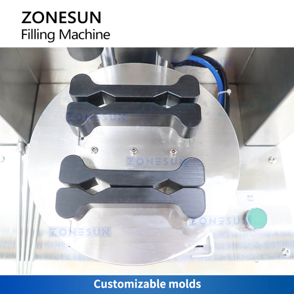 ZONESUN ZS-CCF1500 Lip Gloss Paste Filling Machine Heating Mixing Filler