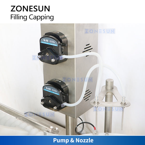 ZONESUN ZS-AFC37 Monoblock Rotary Filling & Capping Machine