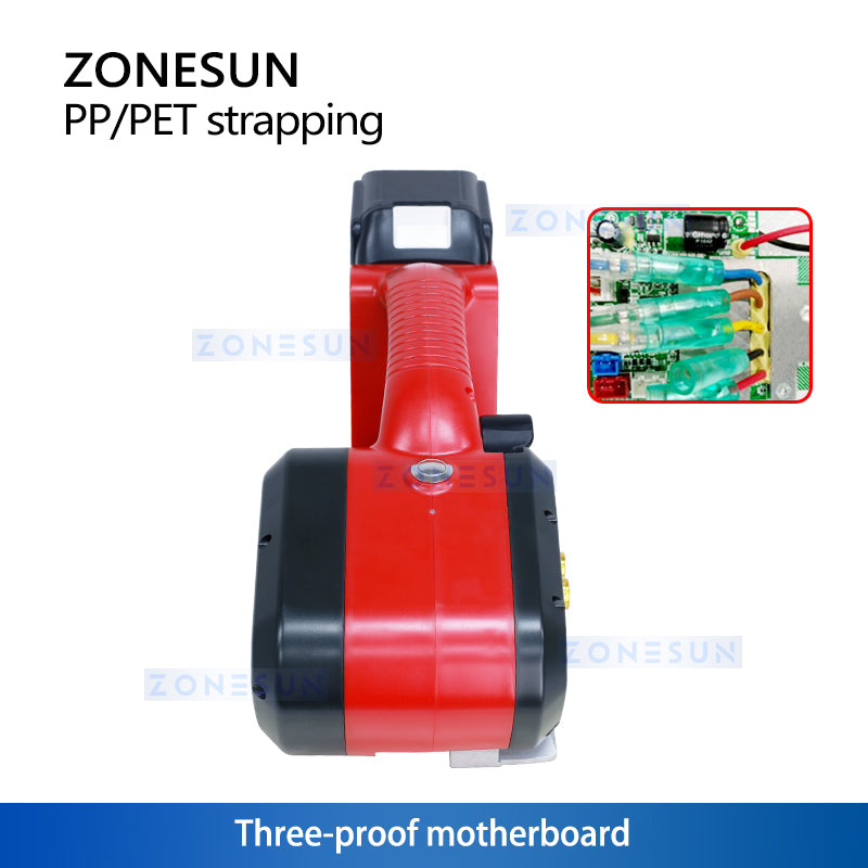 ZONESUN ZS-PSE16 Portable PP/PET Strip Belt Lithium Battery Power Strapping Machine