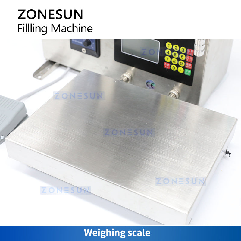 ZONESUN ZS-RPW35L Rotary Lobe Pump Bucket Filling Machine