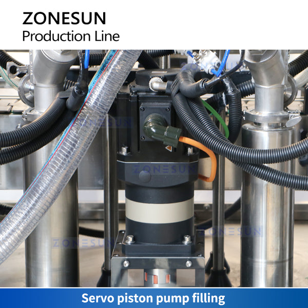 ZONESUN ZS-FALU5 Automatic Honey Syrup Bottle Production Line For Paste